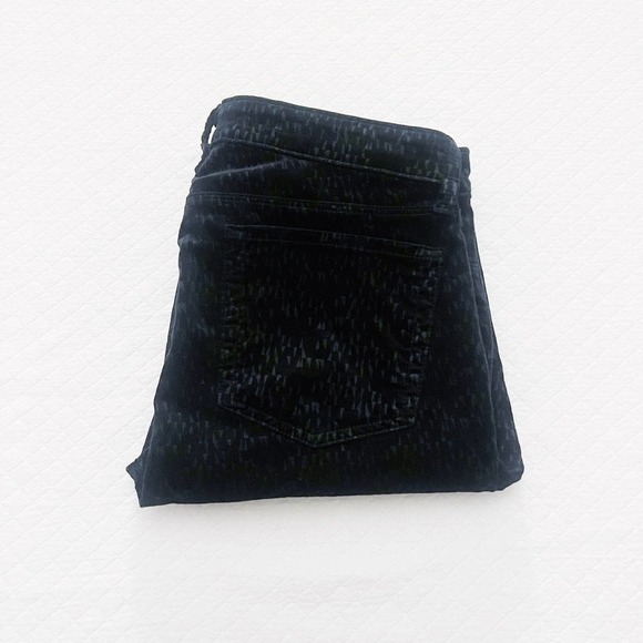 J. Brand Super Skinny Black Suede Textured Pants SZ29 - Picture 4 of 9